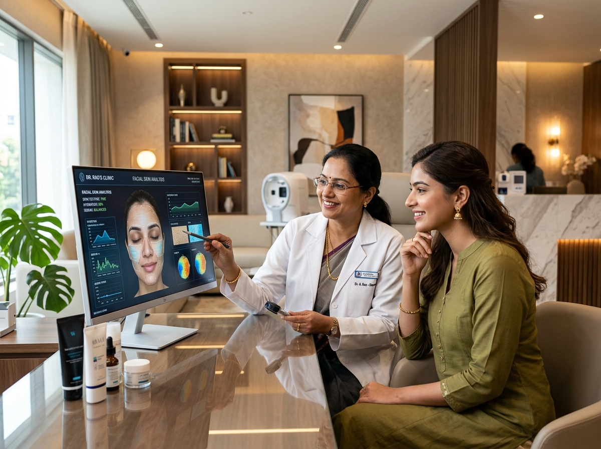 Digital Skin Diagnostic Analysis Consultation