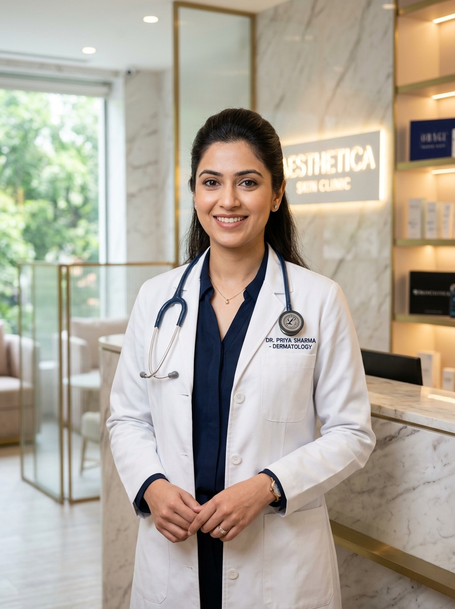 Dr. Priya Sharma - Lead Dermatologist at Celebrity Smile
